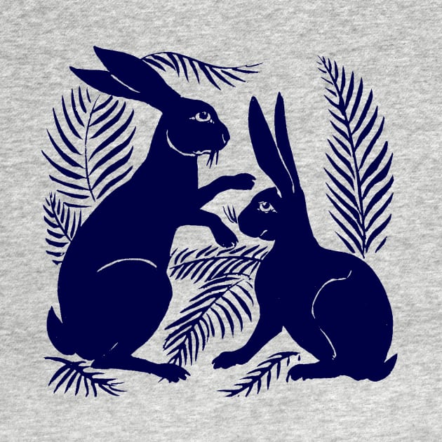 William de Morgan Hares or Rabbits by Pixelchicken